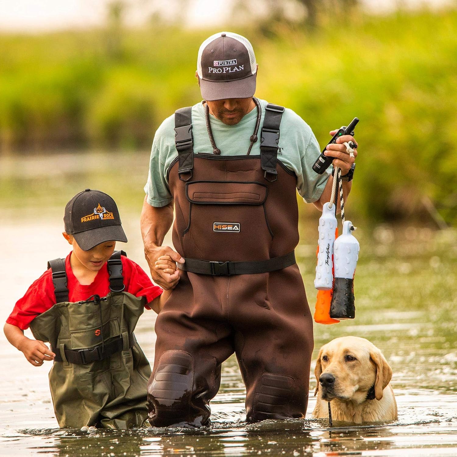 HISEA Neoprene Fishing Chest Waders for Men with Boots Cleated Bootfoot Waterproof Mens Womens Wader Fishing & Hunting Wader - Image 5